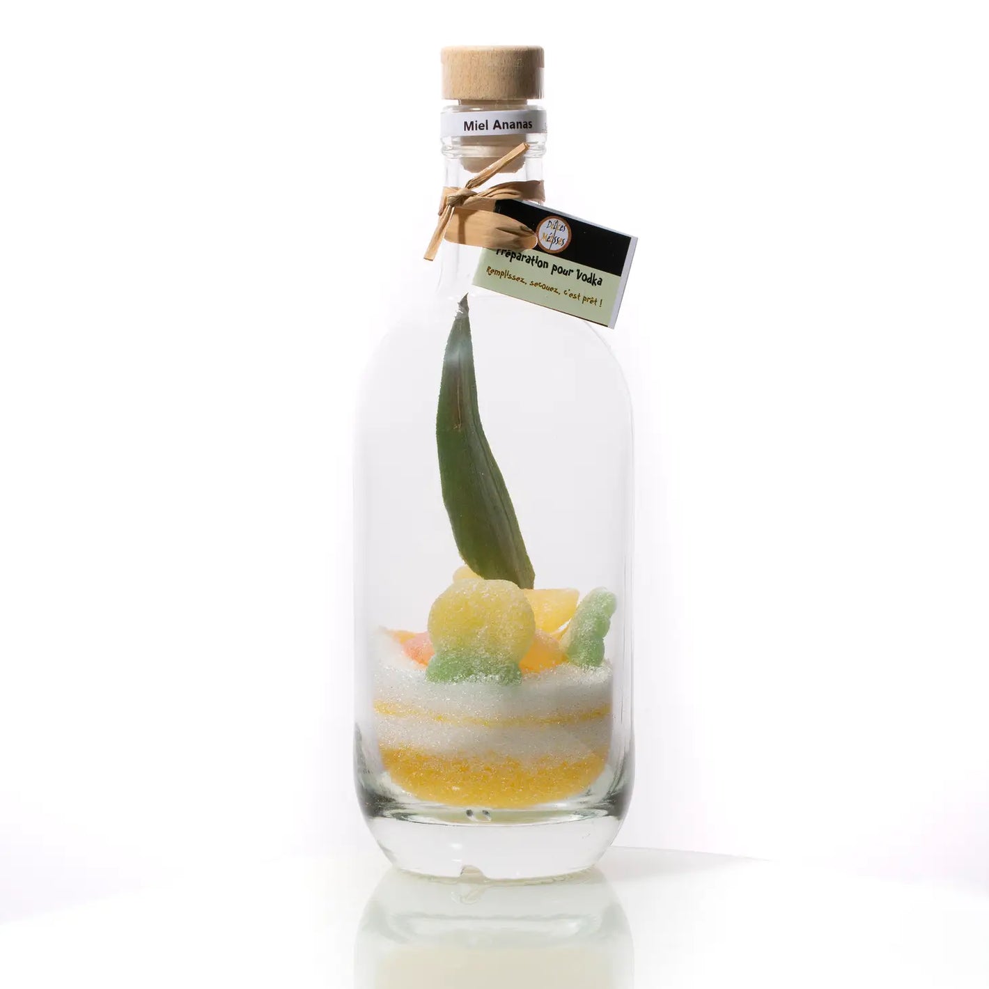 préparation pour vodka arrangé miel ananas