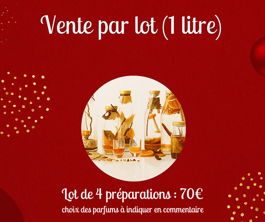 Set of 5 preparations for mixed rum 1L